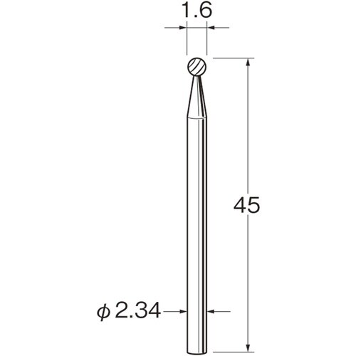 リューター 精密加工用超硬カッター
