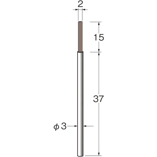 リューター マイクロセラミックファイバーブラシ(エ