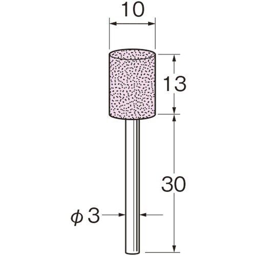 リューター 軸付砥石