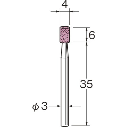 リューター 軸付砥石