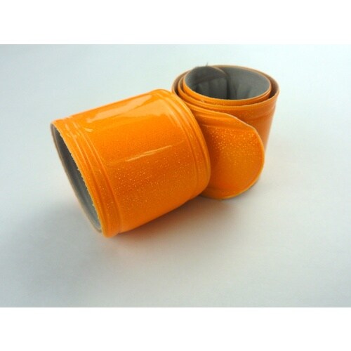 ミズケイ 反射リストバンド<オレンジ>2個入