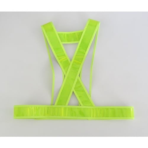 ミズケイ タスキ型安全ベストショート丈<イエロー>