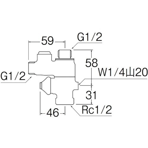 SANEI D式回転分岐バルブ