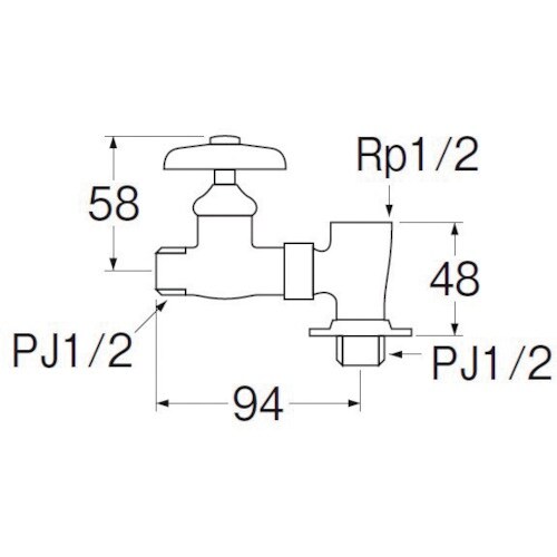 SANEI 分岐バルブ