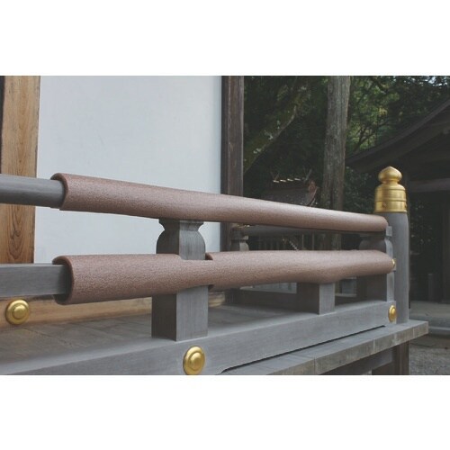 ワニ印 柱養生材 まんまるガード S ブラウン 長