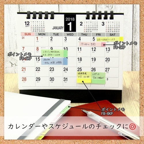 ニチバン ふせん ポイントメモビジネスパック FB