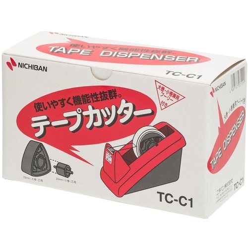 ニチバン テープカッター赤TC−C1