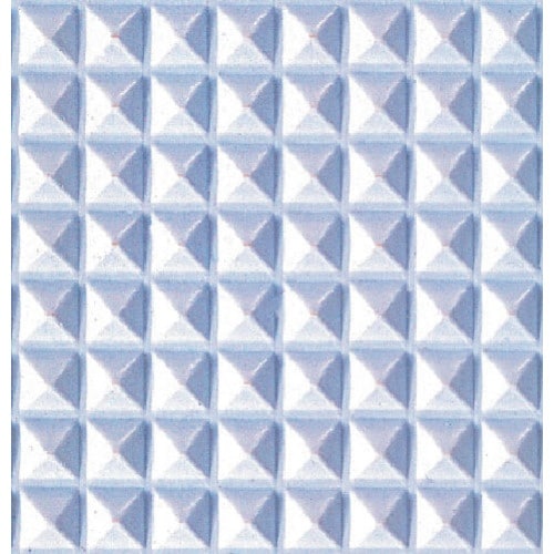 テラモト ビニール長マットピラミッド型 白