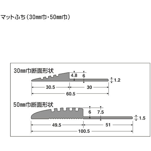 テラモト エスゴムマット 黒