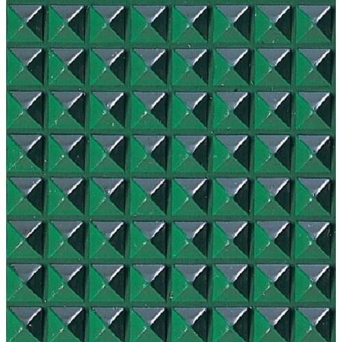 テラモト ビニール長マットピラミッド型 緑