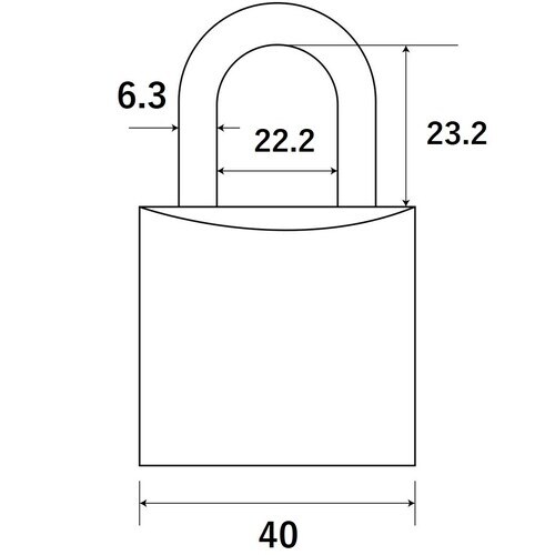 WAKI ステンレス吊南京錠