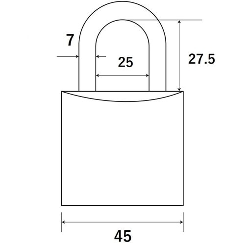 WAKI ステンレス吊南京錠