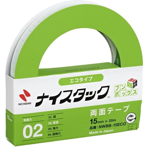 ニチバン 両面テープ ナイスタックエコタイプ NW