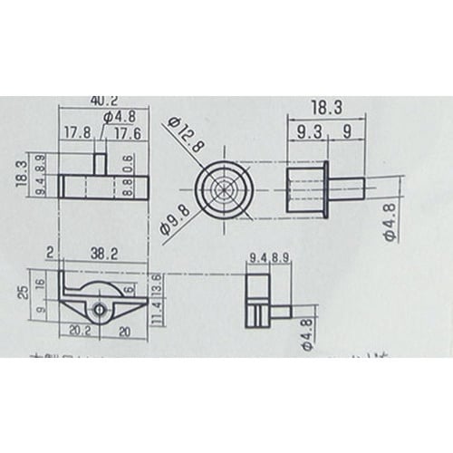 WAKI GMダボL型セット 5MMセット IF−