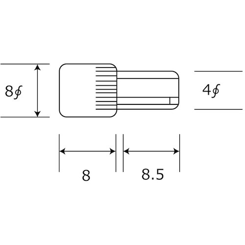 WAKI フリーダボ 4X8 チャ IF−049
