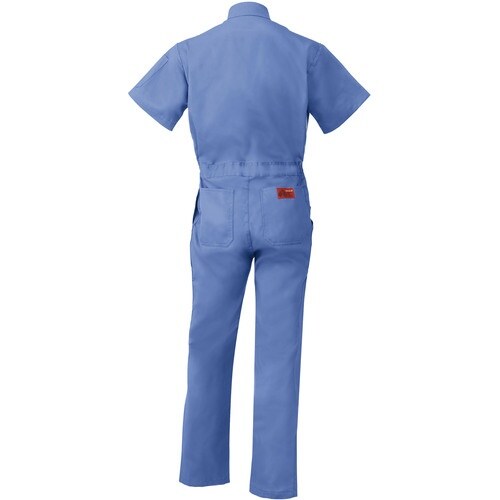 AUTO−BI 半袖つなぎ服1030−004スカイ