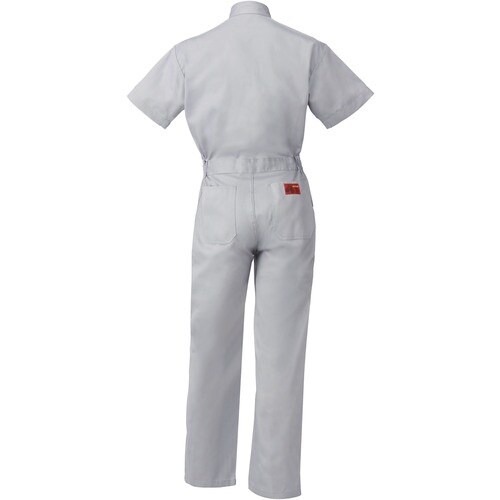 AUTO−BI 半袖つなぎ服1050−007グレー