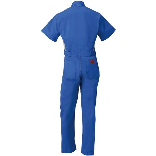 AUTO−BI 半袖つなぎ服8301−005レッド