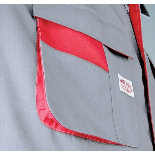 AUTO−BI 半袖つなぎ服8301−005レッド