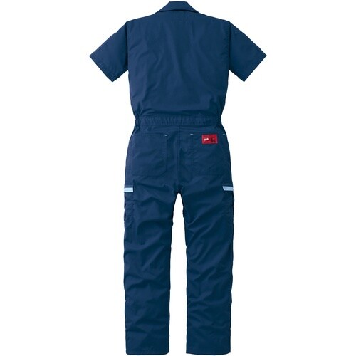 AUTO−BI 半袖つなぎ服8901−001ネイビ