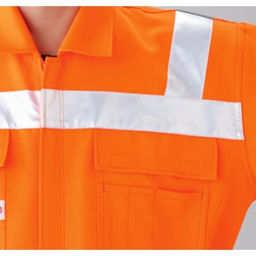 AUTO−BI 反射型つなぎ服7620−005レッ