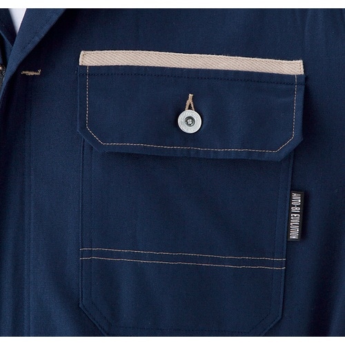 AUTO−BI つなぎ服2670−001ネイビーブ