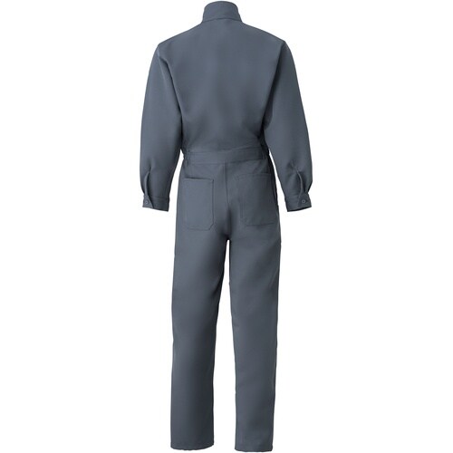 AUTO−BI 耐酸つなぎ服6100−007グレー