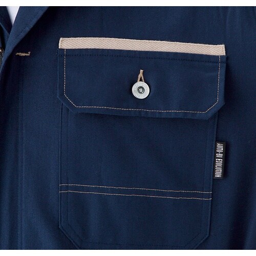 AUTO−BI つなぎ服2670−001ネイビーブ