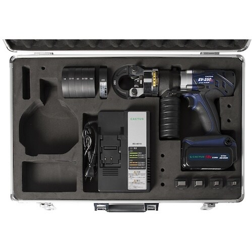 CACTUS コードレス電動油圧式圧着工具