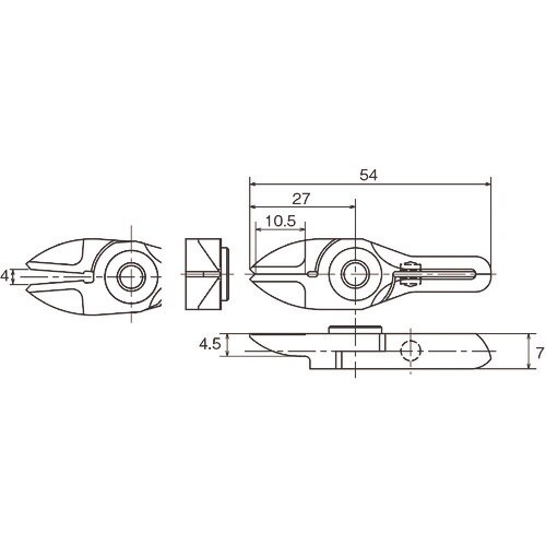 VESSEL 樹脂用ストレートロング刃 適応機種: