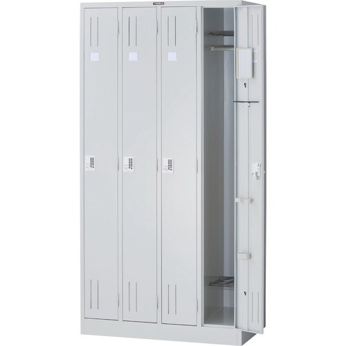 TRUSCO プッシュ錠ロッカー 4人用 900X