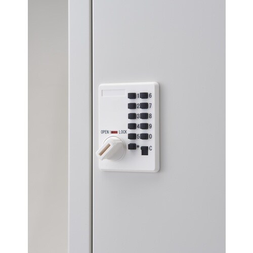 TRUSCO プッシュ錠ロッカー 4人用 900X