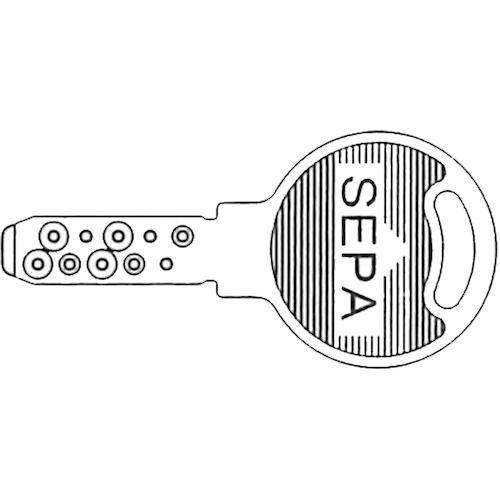 ハイロジック ディンプル南京錠40mm