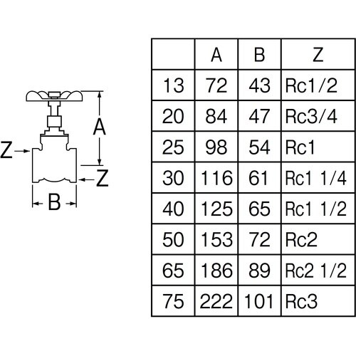 SANEI ゲートバルブ