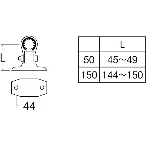 SANEI 樹脂製T字サドル