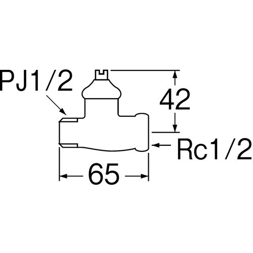 SANEI D式化粧バルブ2型