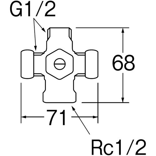 SANEI D式分岐バルブ