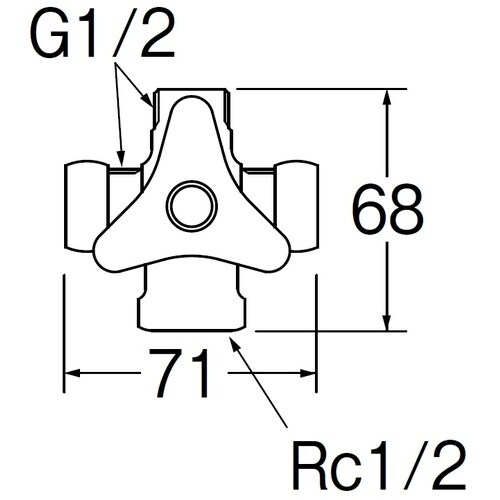 SANEI 分岐バルブ