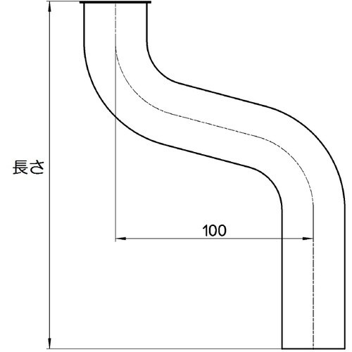 SANEI 片ツバ偏心パイプ
