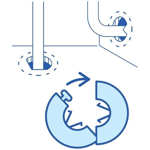 SANEI シーリングプレート