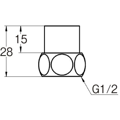 SANEI ガイド付袋ナット(T13用)