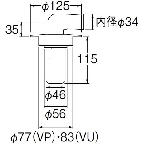 SANEI 洗濯機排水トラップ