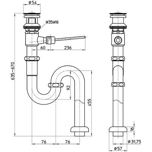 SANEI ポップアップSトラップ
