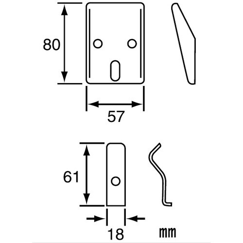 SANEI バックハンガーセット
