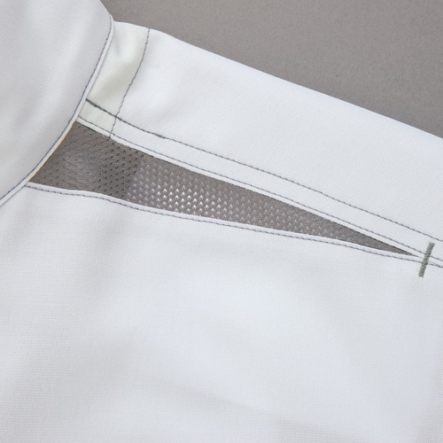 アイトス 長袖サマーブルゾン(男女兼用) シルバー