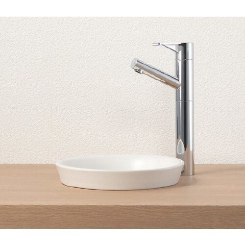 SANEI 洗面器 信楽焼 白