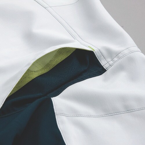 アイトス 長袖サマーブルゾン(男女兼用) シルバー