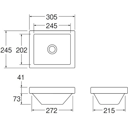 SANEI 手洗器 信楽焼 利楽シリーズ