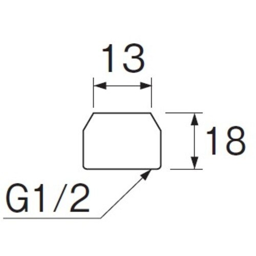 SANEI 止水栓抜止ナット