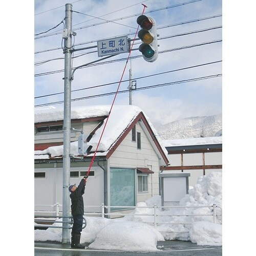 グリーンクロス 信号標識除雪棒